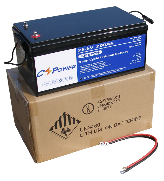 LFP24-200 CSPower  (LiFePO4, 25.6, 200 *, 5120 *)