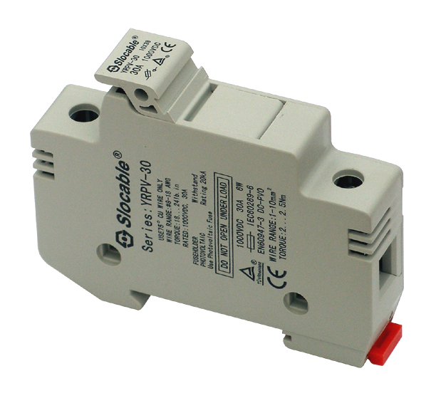    FUSE HOLDER YRPV-30 SLOCABLE (1P/ 1000/  30)