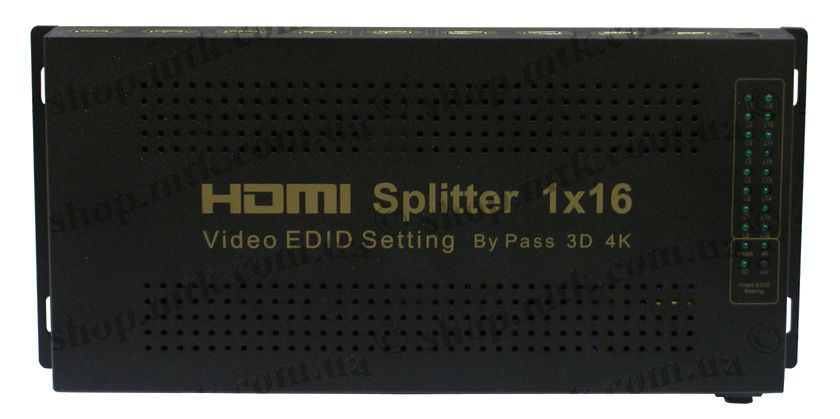  HDMI Splitter 1x16 HDSP0006M1 (ver 1.4a, 1080p/ 3D/ 4K@30Hz)