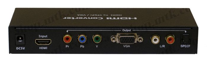HDMI Converter [HDMI->VGA/YUV+SPDIF]