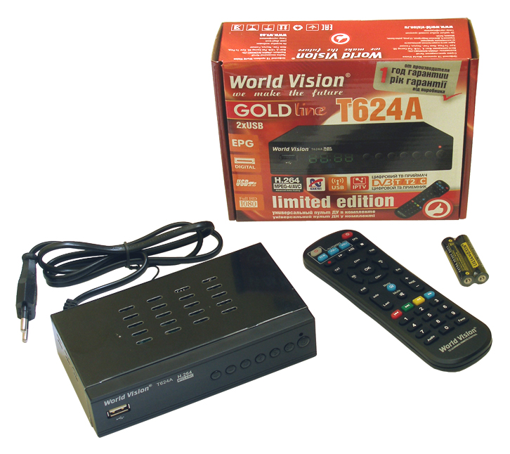 World Vision T624A (T2, IPTV,  ,  )