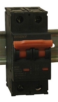 Выключатель автоматический BB1-63 2P 32 600V DC (32А / 600В постоянного тока, 2-х полюсный, неполярный)