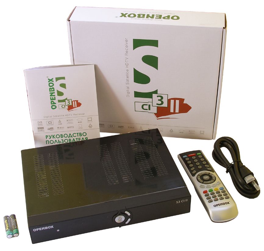Openbox  S3 CI II HD  (S2/ IPTV/ H.265, CI+)