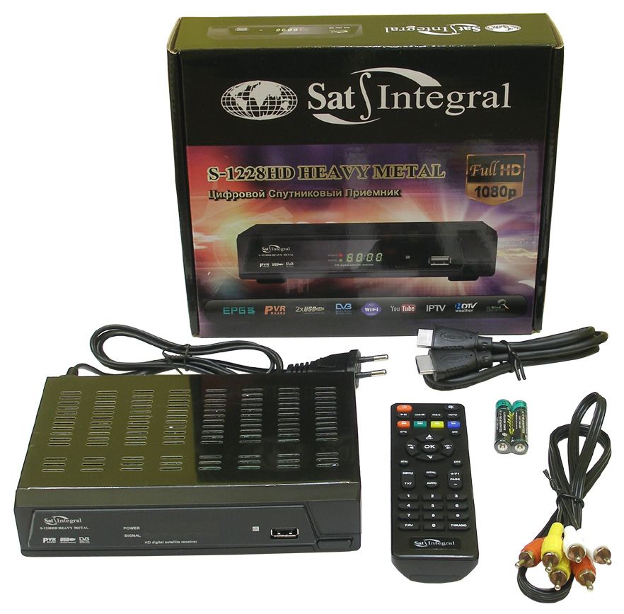   Sat Integral S-1228 HD HEAVY METAL (S2/ IPTV)