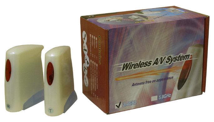  / Wireless AV System AV-2G4B RCA [!!!]
