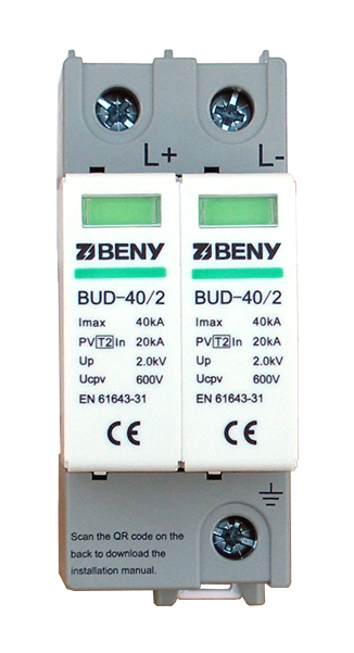      (, ,  II) DC SPD BUD-40/2 2P/600v/40kA