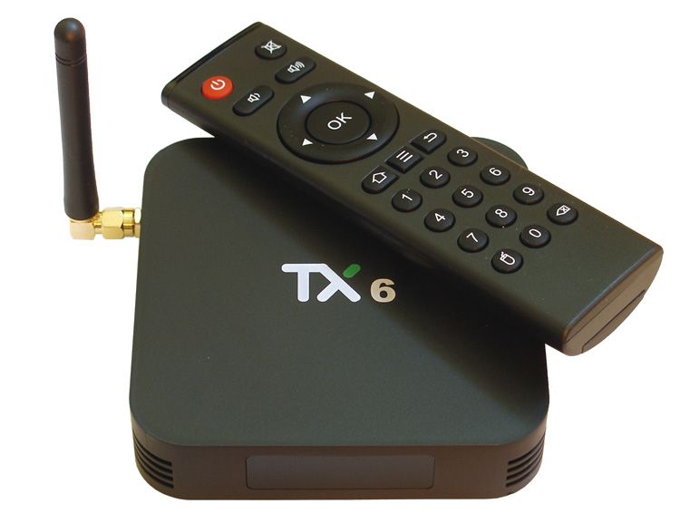 Android  TX-6 4/64G Smart TV Box  (Allwinner H6, Android 9.0, Wi-Fi 2.4+5, BT 4.1)