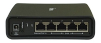 MikroTik hAP ac² RBD52G-5HacD2HnD-TC (Wi-Fi 300M@2.4G+867M@5G, 2T2R, 5xLAN@1G,  USB, под модем 3G/4G, мощность 2*0,5Вт)